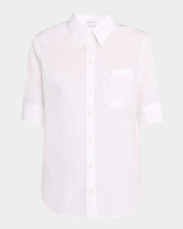 Short-Sleeve Button-Down Shirt
